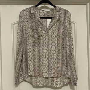 All In Favor leopard print blouse